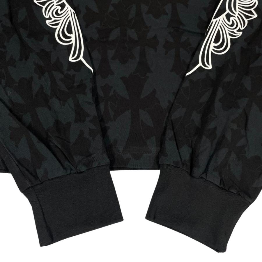 CHROME HEARTS クロムハーツ Graveyard Cemetery Cross L/S T CHROME HEARTS クロムハーツ Graveyard Cemetery Cross L/S T