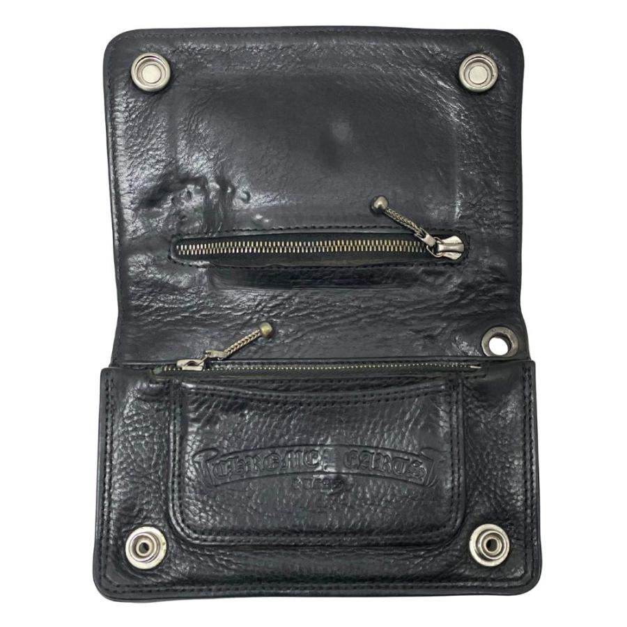CHROME HEARTS クロムハーツ 2 ZIP 2ジップ クロスボールボタン レザー