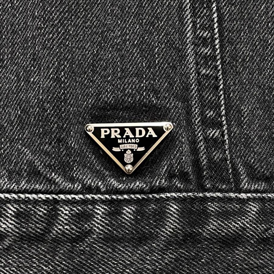 PRADA（プラダ） 品番 ACU1 2022 2657 加工 ブラック Gジャン デニム