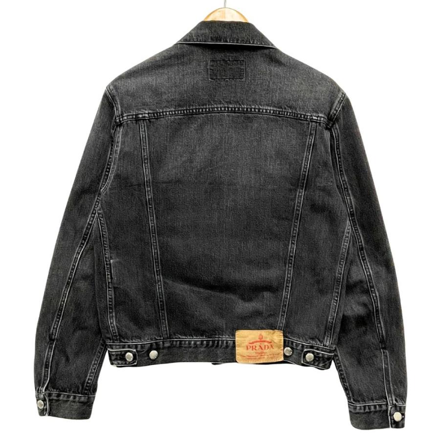 PRADA プラダ 品番 ACU1 2022 2657 ブラックデニムジャケット PRADA（プラダ） 品番 ACU1 2022 2657 加工 ブラック Gジャン デニム