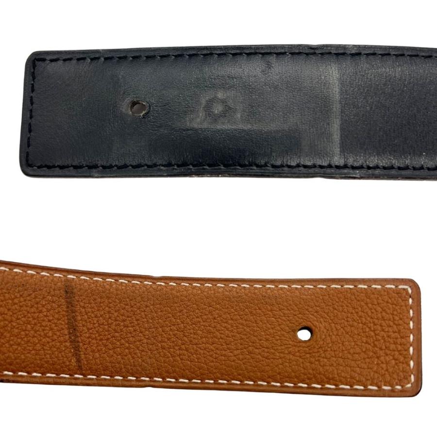 HERMES（エルメス） トゥアレグ シルバー925 バックル レザーベルト