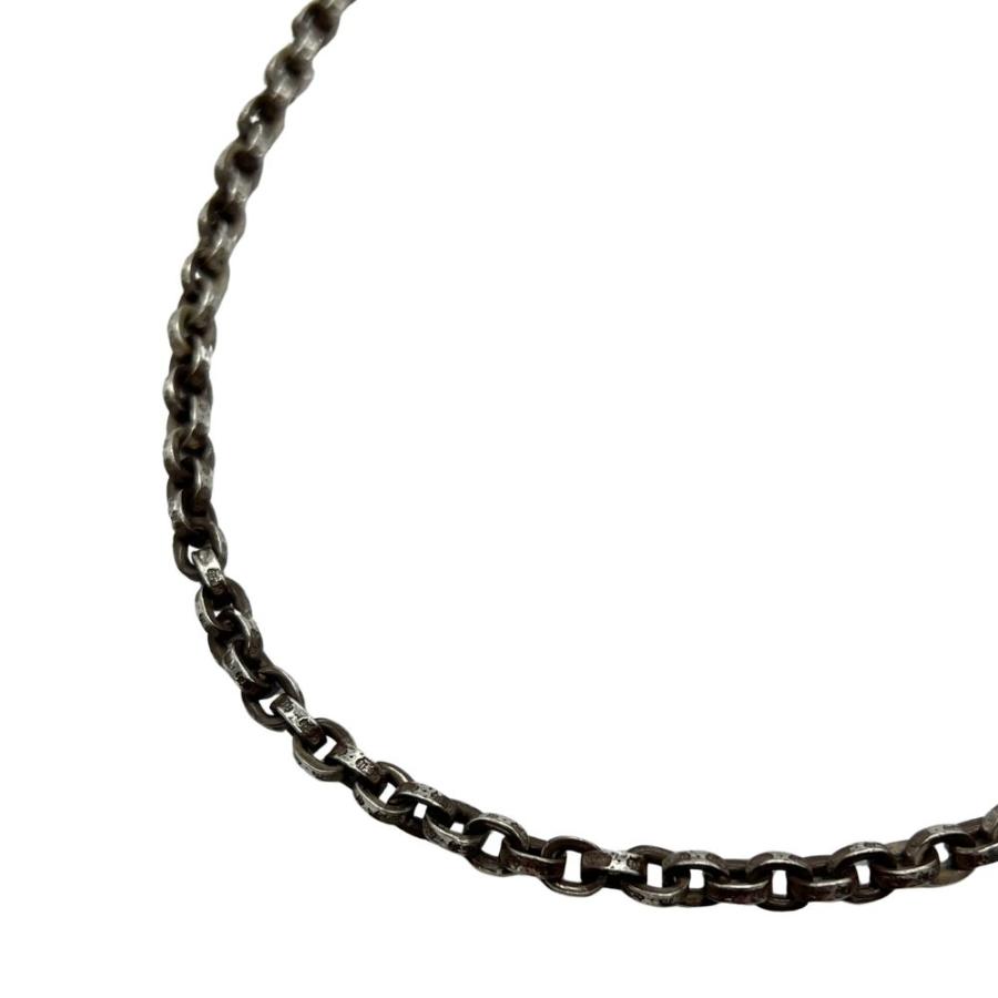 CHROME HEARTS クロムハーツ シルバーペーパーチェーンネックレス 18