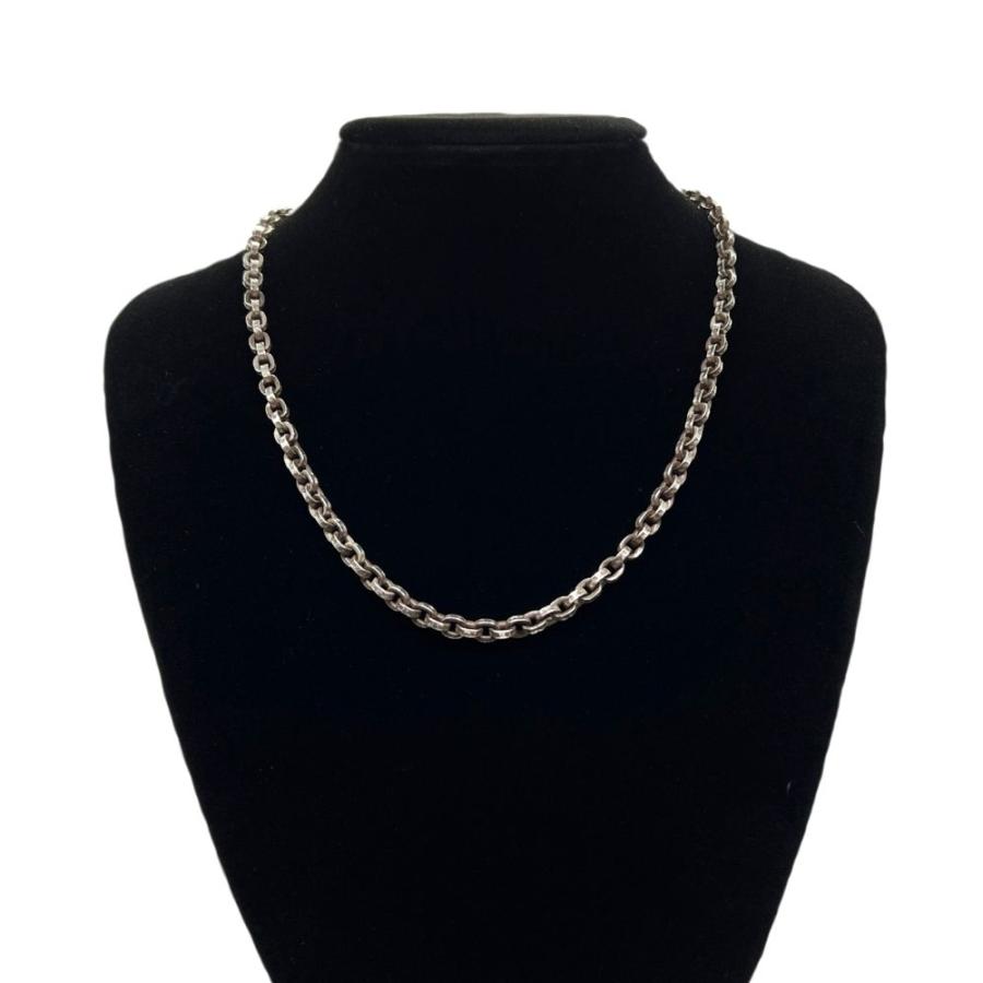 CHROME HEARTS クロムハーツ シルバーペーパーチェーンネックレス 18