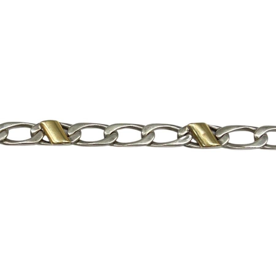 TIFFANY&Co.（ティファニー） シルバー925/750 フィガロ チェーン