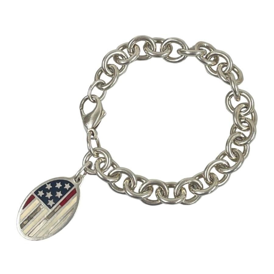 ティファニー 星条旗 ブレスレット