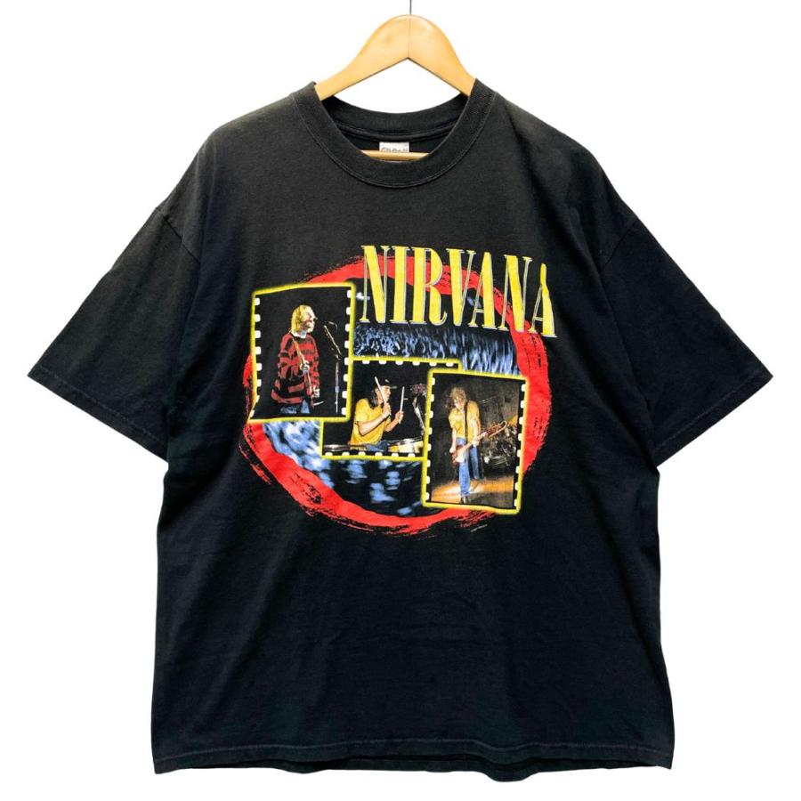 NIRVANA ニルヴァーナ FROM THE MUDDY BANKS OF THE WISHKAH プリント Tシャツ バンド GILDAN ヴィンテージ 半袖 XL 正規品 / 52125 NIRVANA ニルヴァーナ FROM THE MUDDY BANKS OF WISHKAH プリント T