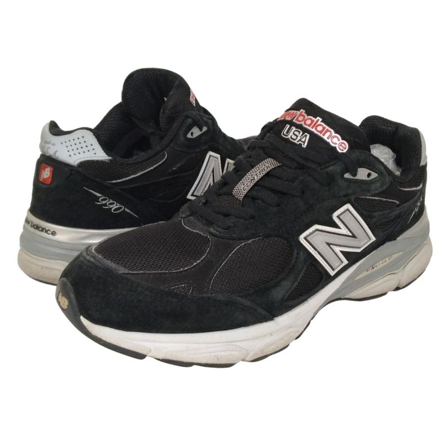 NEW BALANCE ニューバランス 品番 M990 BS3 スニーカー ブラック サイズ US9.5=27.5cm 正規品 / 52247 New Balance（ニューバランス） 品番 M990 BS3 スニーカー ブラック