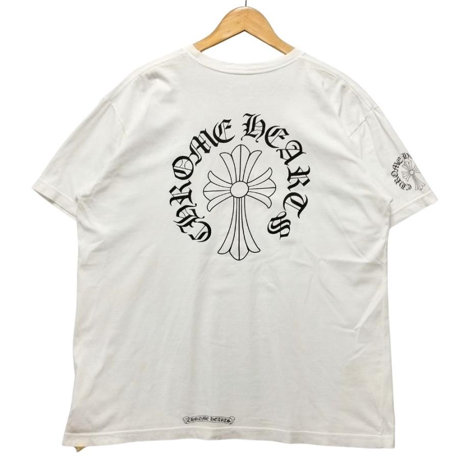 CHROME HEARTS クロムハーツ ネックロゴ クロス プリント ポケット
