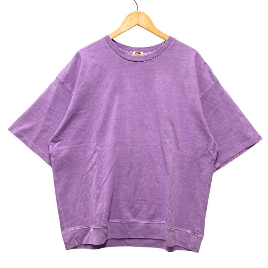 FRUIT OF THE LOOM フルーツオブザルーム ピグメント加工 Tシャツ 半袖 パープル系 サイズXL 正規品 / 52469 ...