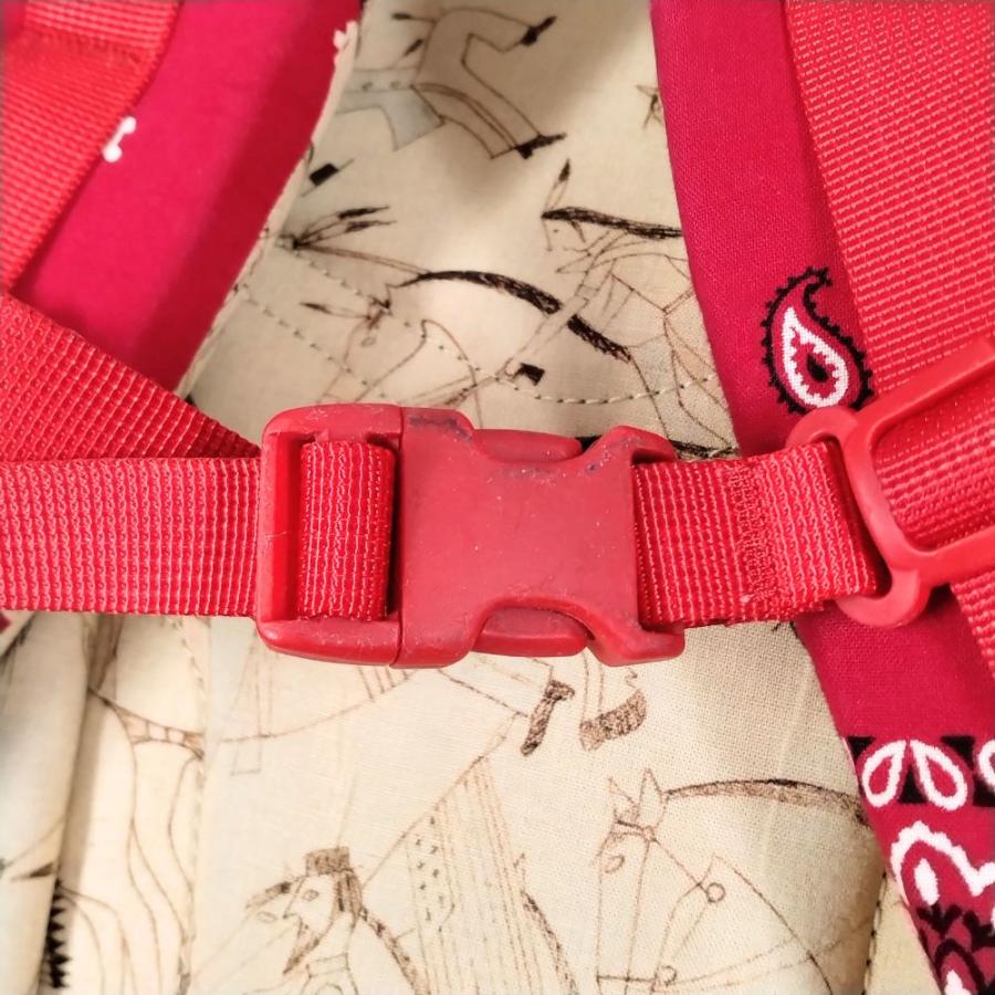 VISVIM ビズビム ICT BANDANA 22L バンダナ柄 バックパック レッド 22L 正規品 / 52650_2