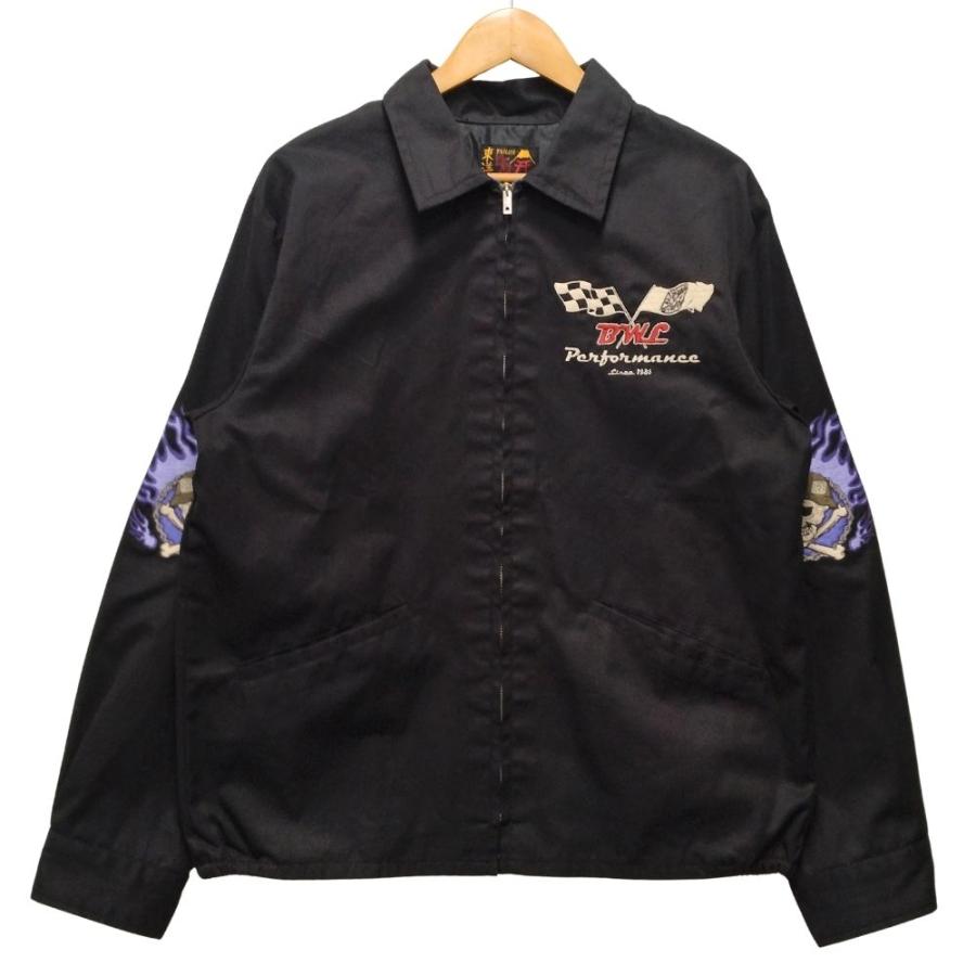 東洋エンタープライズ BWL ビルウォールレザー ブルゾン ブラック サイズ L 正規品 / 52654 東洋エンタープライズ BWL ビルウォールレザー ブルゾン ブラック