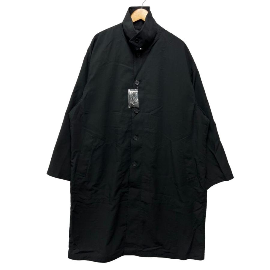 【完売】UNIQLO U オーバーサイズステンカラーコート 黒 Sサイズ ユニクロ（UNIQLO） UNIQLO U オーバーサイズ ステンカラーコート