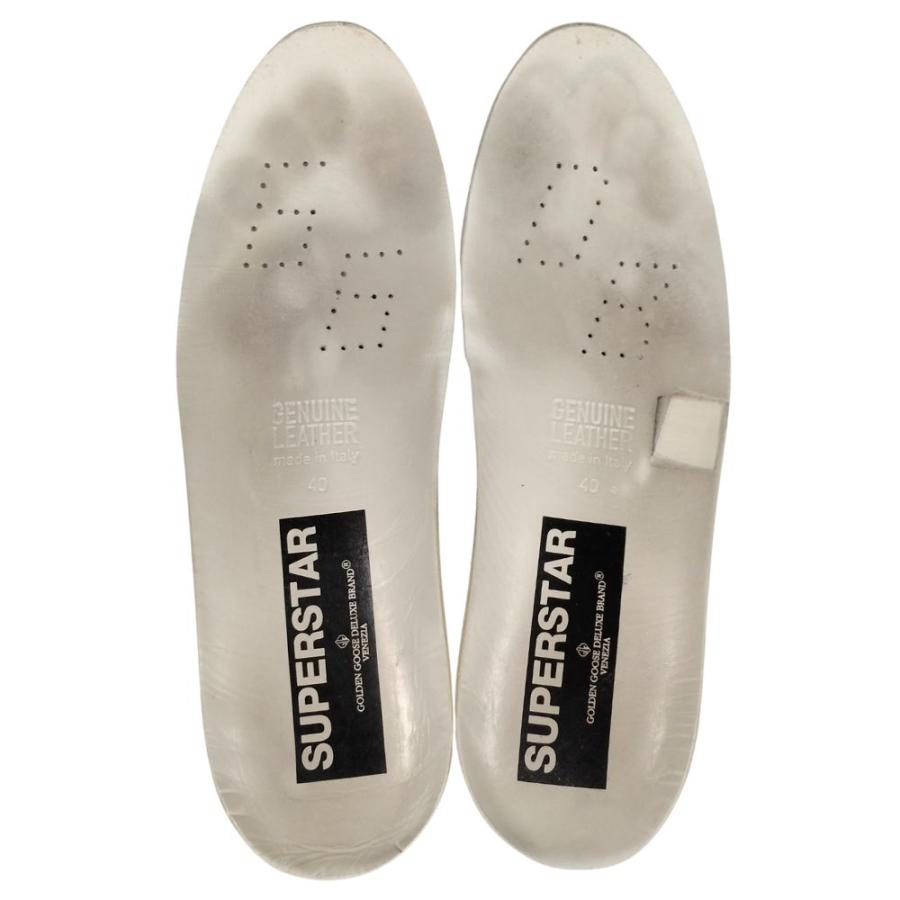 未使用 ゴールデングース スーパースター スニーカー ゼブラ ユーズド加工 37 GOLDEN GOOSE（ゴールデングース） SUPERSTAR スーパースター ユーズド