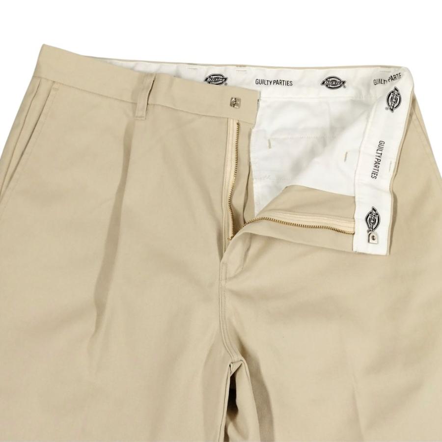 新品■ワコマリア ディッキーズ ベージュ PLEATED TROUSERS L WACKO MARIA（ワコマリア） DICKIES ディッキーズ 25AW PLEATED