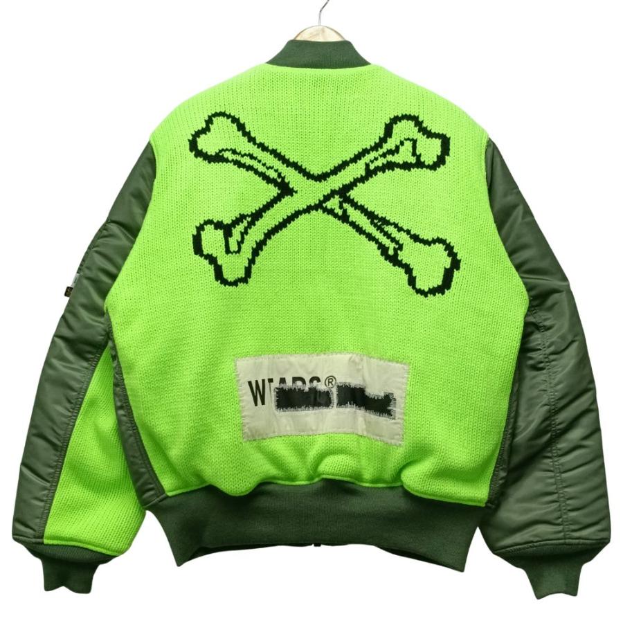 WTAPS ダブルタップス × ALPHA 25AW MA-1 Core SPEC オリーブ サイズ 3