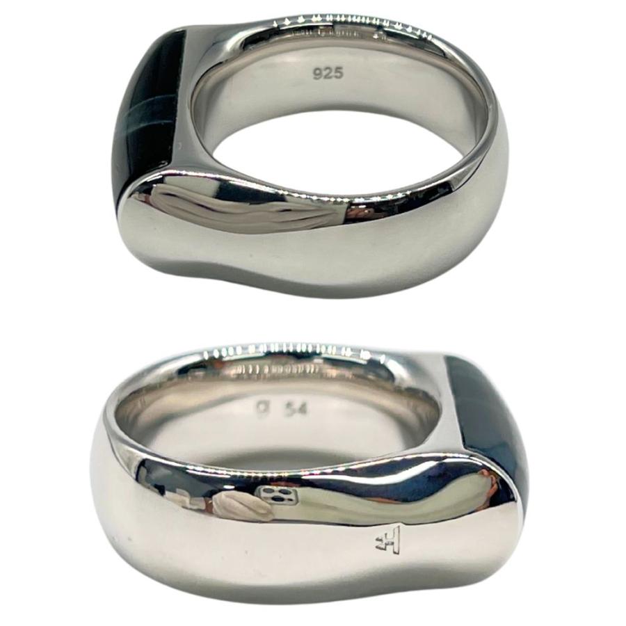 TOMWOOD トムウッド Crest Ring Blue Hawk Eye シルバーリング サイズ