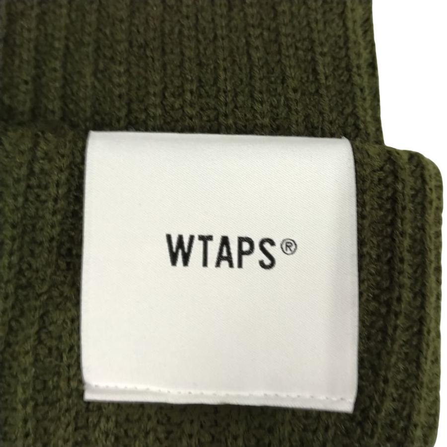 WTAPS ダブルタップス 23AW 232MADT-HT01 BEANIE ニットキャップ オリーブ 正規品 / B5190｜reuseshop-closer｜02