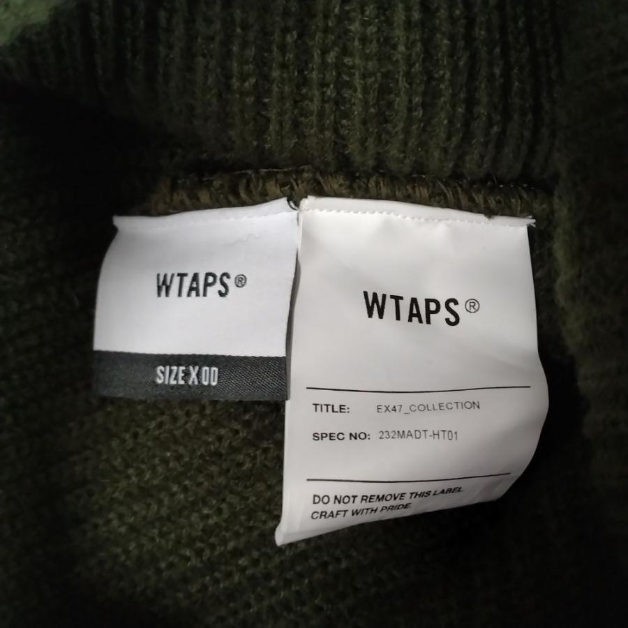 WTAPS ダブルタップス 23AW 232MADT-HT01 BEANIE ニットキャップ オリーブ 正規品 / B5190｜reuseshop-closer｜04