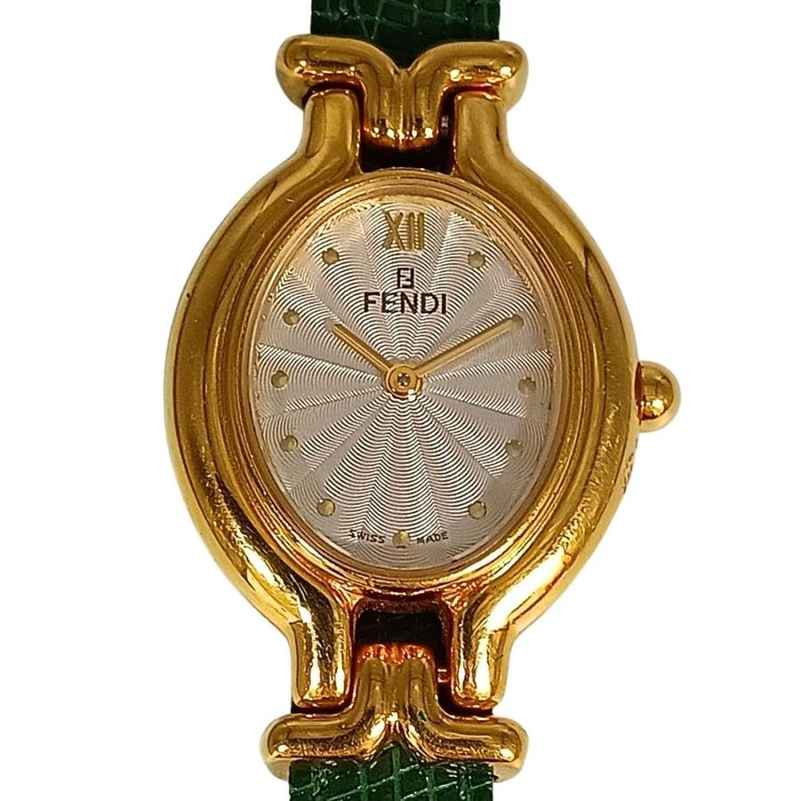 FENDI 640L レディース腕時計 クォーツ 送料込みです！ FENDI（フェンディ） 640L カメレオン クォーツ レディース 替えベルト