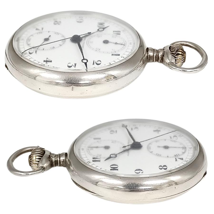 MARTEL WATCH マルテル ウォッチ 懐中時計 スモールセコンド クロノグラフ 手巻き 正規品 / C1195 MARTEL WATCH マルテル ウォッチ 懐中時計 スモールセコンド クロノ