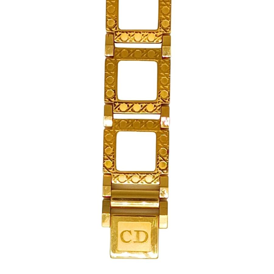 ✨Dior✨ディオール✨CD✨D60-159✨ゴールド文字盤✨クォーツ✨腕時計✨ DIOR ディオール D60-159 ラ・パリジェンヌ GP クォーツ レディース