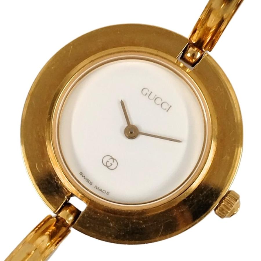 GUCCI グッチ　チェンジベゼル　1100-L ゴールド　バングルウォッチ Amazon.co.jp: (グッチ)GUCCI 1100-L チェンジベゼル 12色