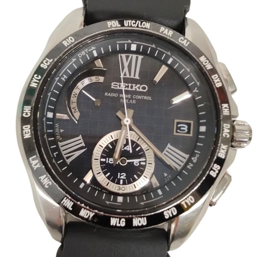 SEIKO セイコー 8B54-0AE0 ブライツ ソーラー電波 メンズ 腕時計 正規品 / C450 SEIKO（セイコー） 8B54-0AE0 ブライツ ソーラー電波 メンズ 腕時計