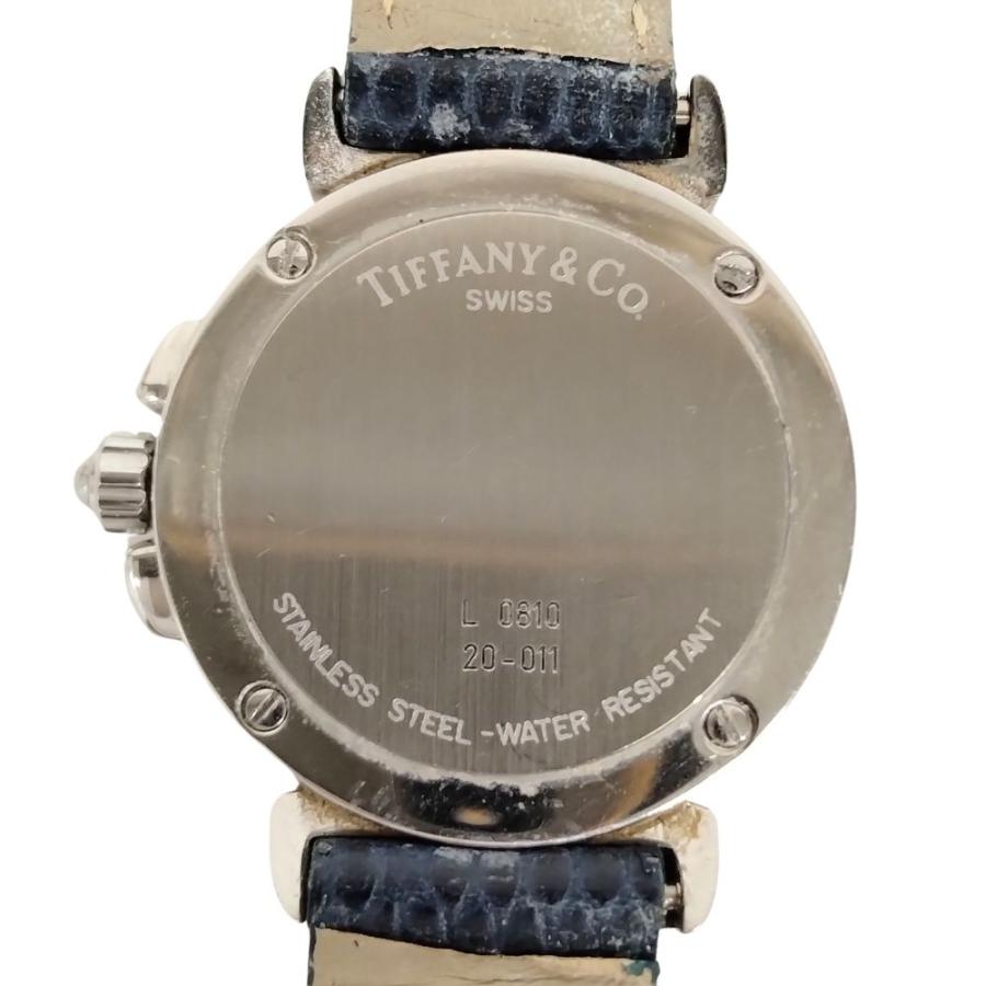 稼働】 Tiffany ティファニー L0810 インタリオ 純正ベルト 白 稼働