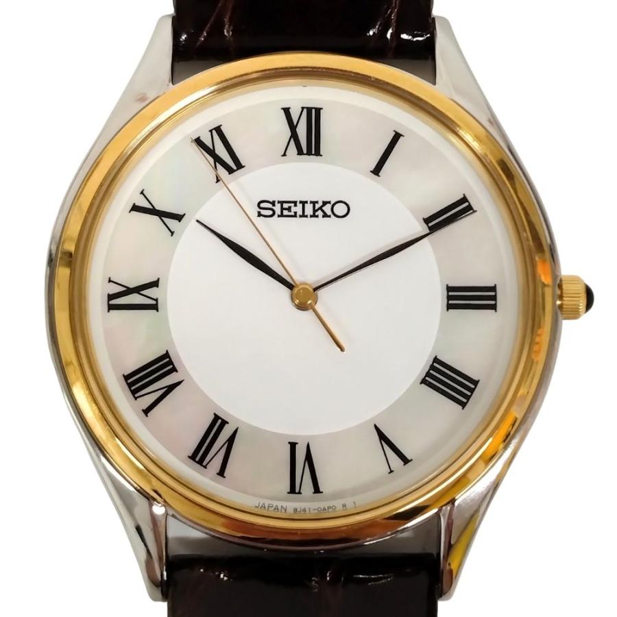 バ*ー様 セイコー　ドルチェ　サンビーム文字盤　コンビモデル　メンズ　クオーツ バ*ー様 セイコー ドルチェ サンビーム文字盤 コンビモデル