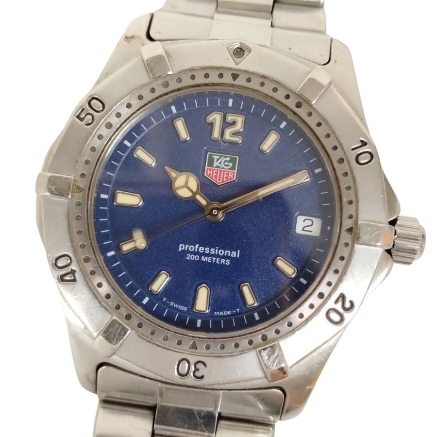 【稼働品】タグホイヤー プロフェッショナル200 WK1113 TAG HEUER タグホイヤー WK1113 プロフェッショナル 200m デイト