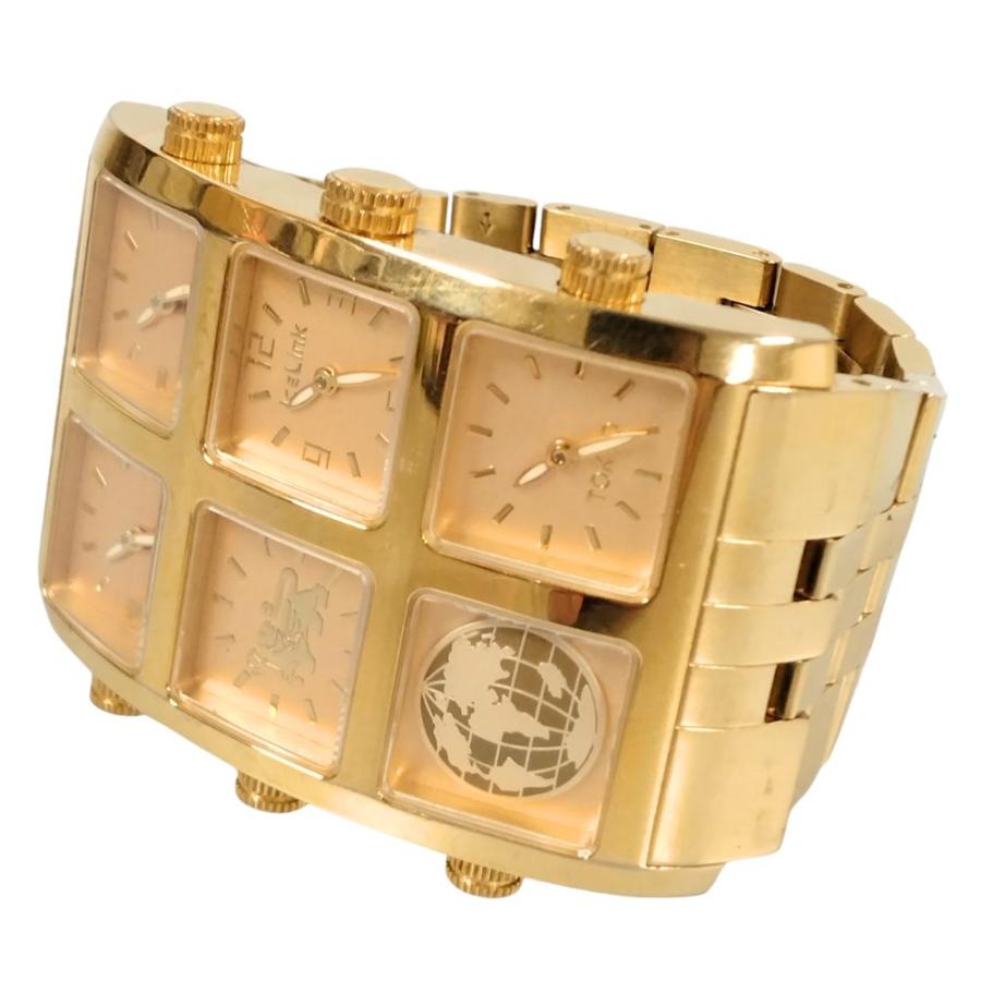 ICELINK アイスリンク ジェネレーション 4タイムゾーン クォーツ