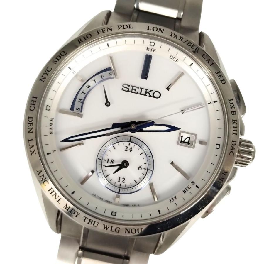 SEIKO（セイコー） 8B63-0AA0 ブライツ 電波ソーラー チタン メンズ