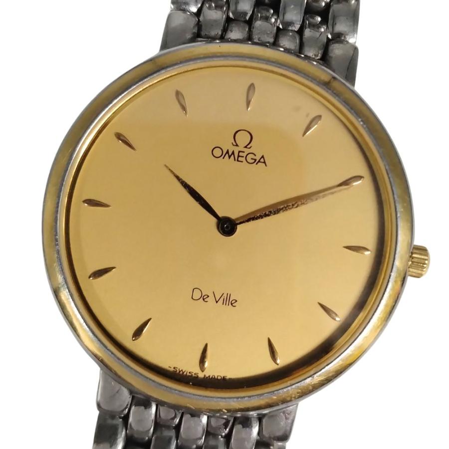 OMEGA（オメガ） デビル ゴールド クォーツ ステンレス 腕時計 