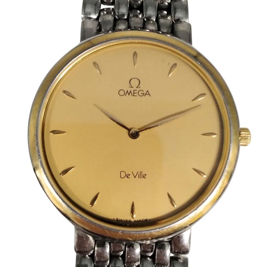 OMEGA（オメガ） デビル ゴールド クォーツ ステンレス 腕時計