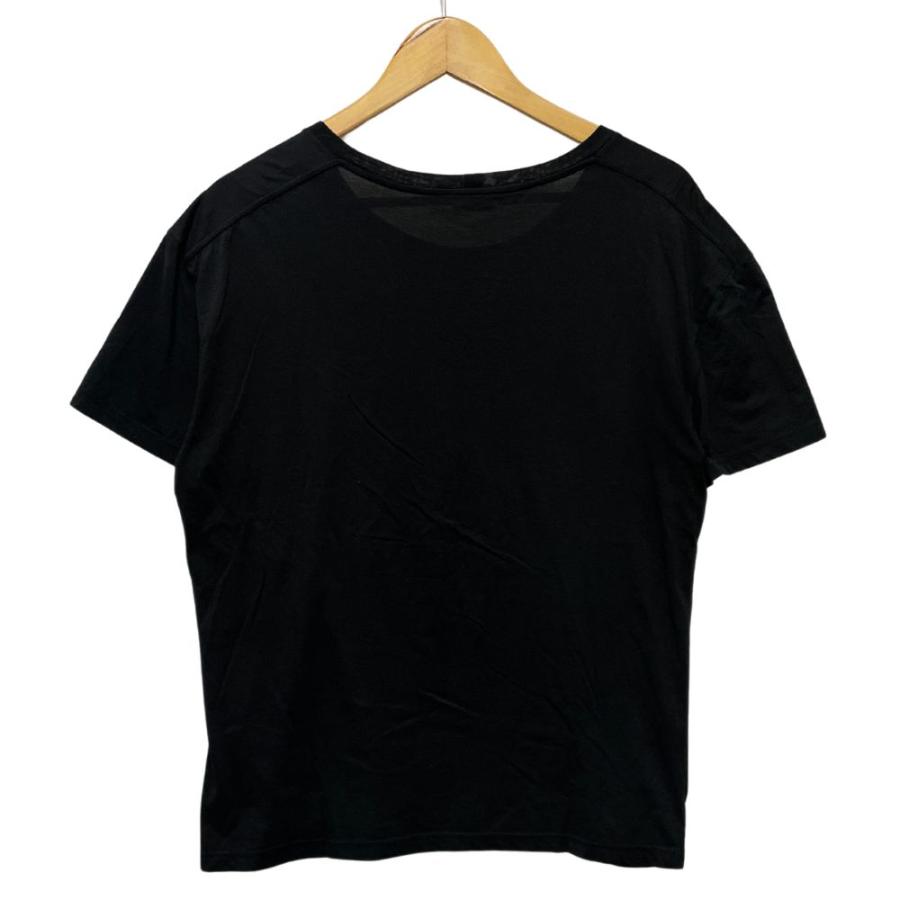 CELINE セリーヌ 品番 X008370E ロゴ プリント Tシャツ ブラック 