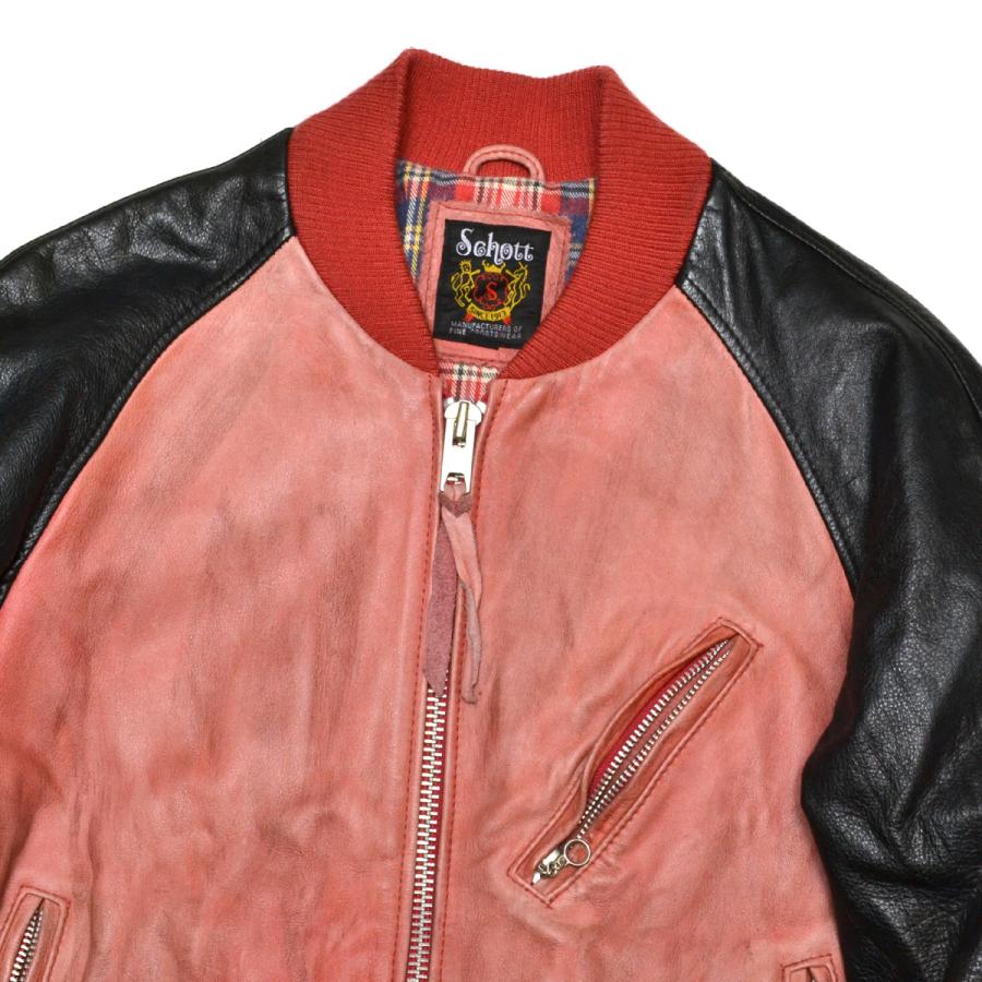 Schott N.Y.C ショット エイジング加工 レザーライダース