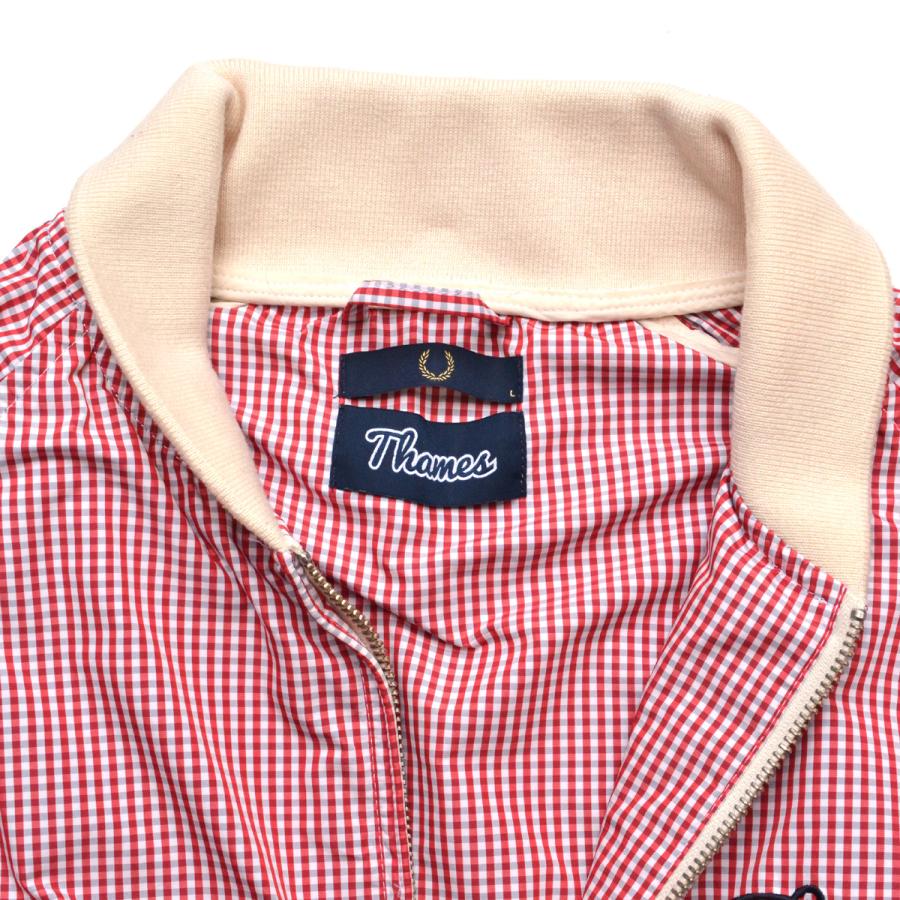 FRED PERRY（フレッドペリー） × THAMES ギンガムチェックボンバー 