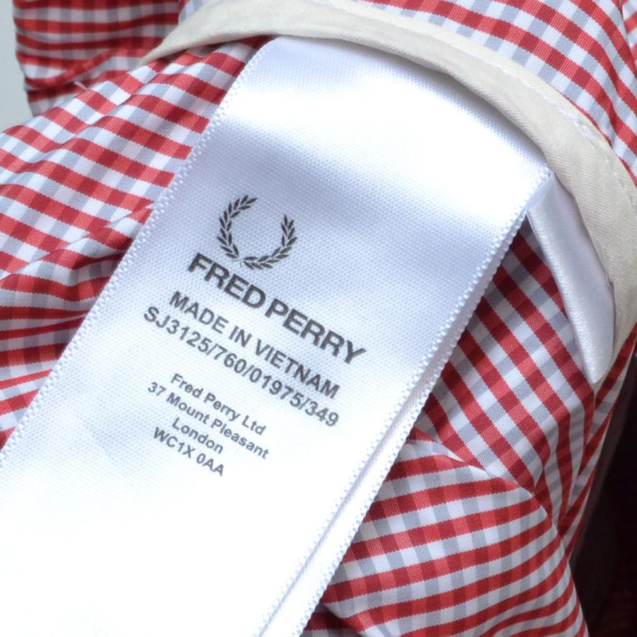 FRED PERRY（フレッドペリー） × THAMES ギンガムチェックボンバー 