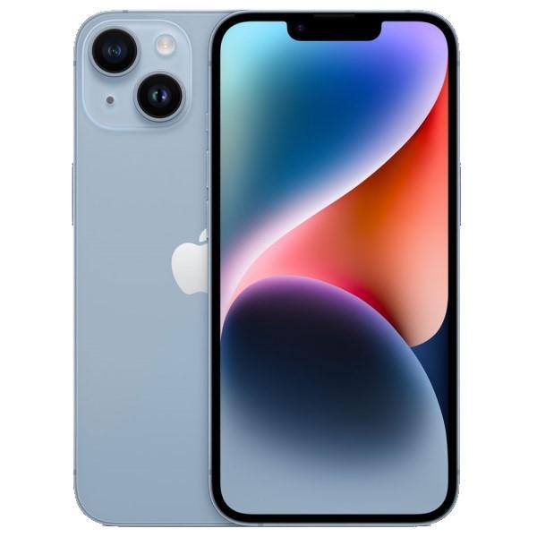 中古品 | iPhone 14｜128gb｜SIMフリー版 iPhone 14 (中古並品)〈SIMフリー〉Apple 128GB ブルー 3L237J/A 展示