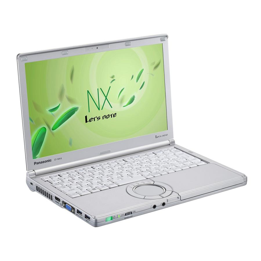 【中古】(良品)［SSD新品］Panasonic Let's note NX4 Core i3(第5世代) メモリ4GB SSD256GB 12.1インチ Windows10Pro CF-NX4GDJCS【安心保証90日】ノートPC本体｜reusma｜02