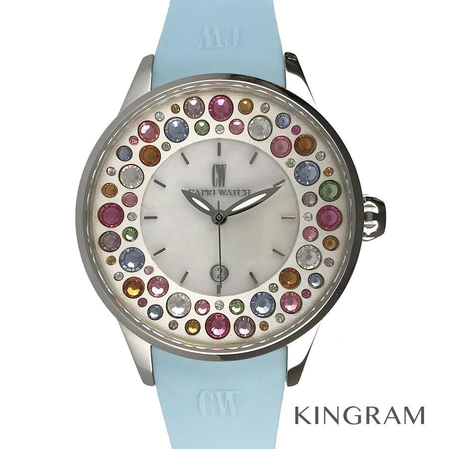 カプリウォッチ レディース 腕時計 5273lbl ミッレフィオーリ スワロフスキー クォーツ 未使用 Ec アウトレット Ec キングラムモール 通販 Yahoo ショッピング