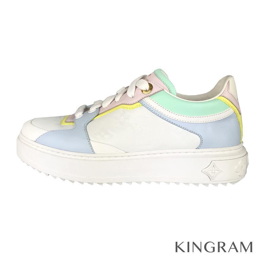 ルイ・ヴィトン 21SS タイムアウト ライン パステルカラー 1A8VU5 マルチカラー レザー レディース スニーカー fhi【中古】  :fhi-6080031:キングラムモール - 通販 - Yahoo!ショッピング