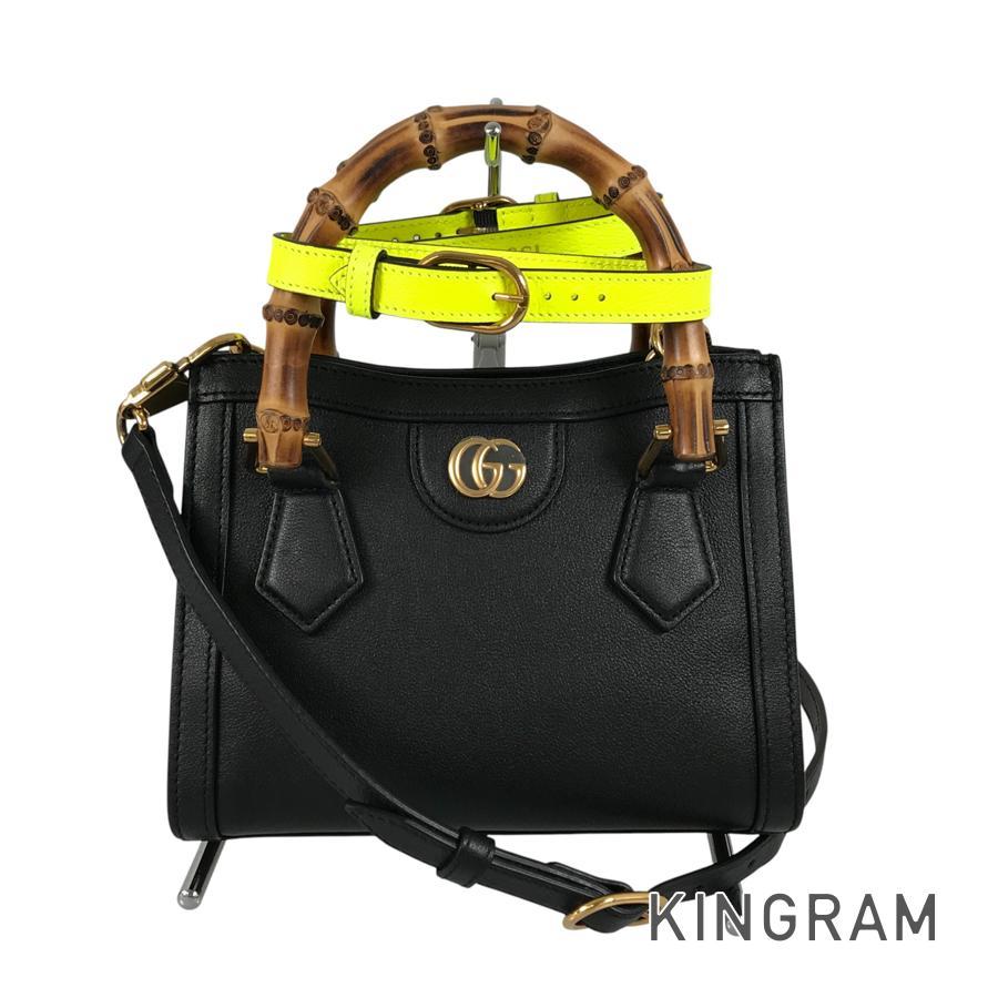 GUCCI（グッチ） ダイアナ ミニ バンブー 655661 ハンドバッグ ftj