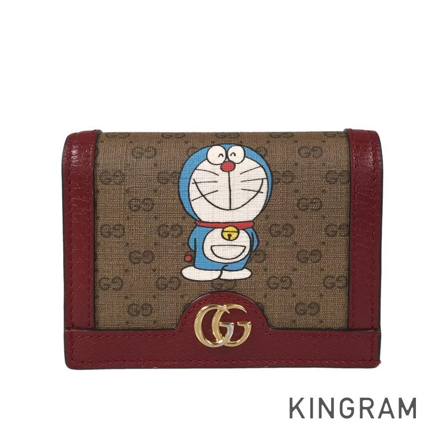GUCCI（グッチ） GGスプリーム ドラえもん 64778 二つ折り財布 ftj