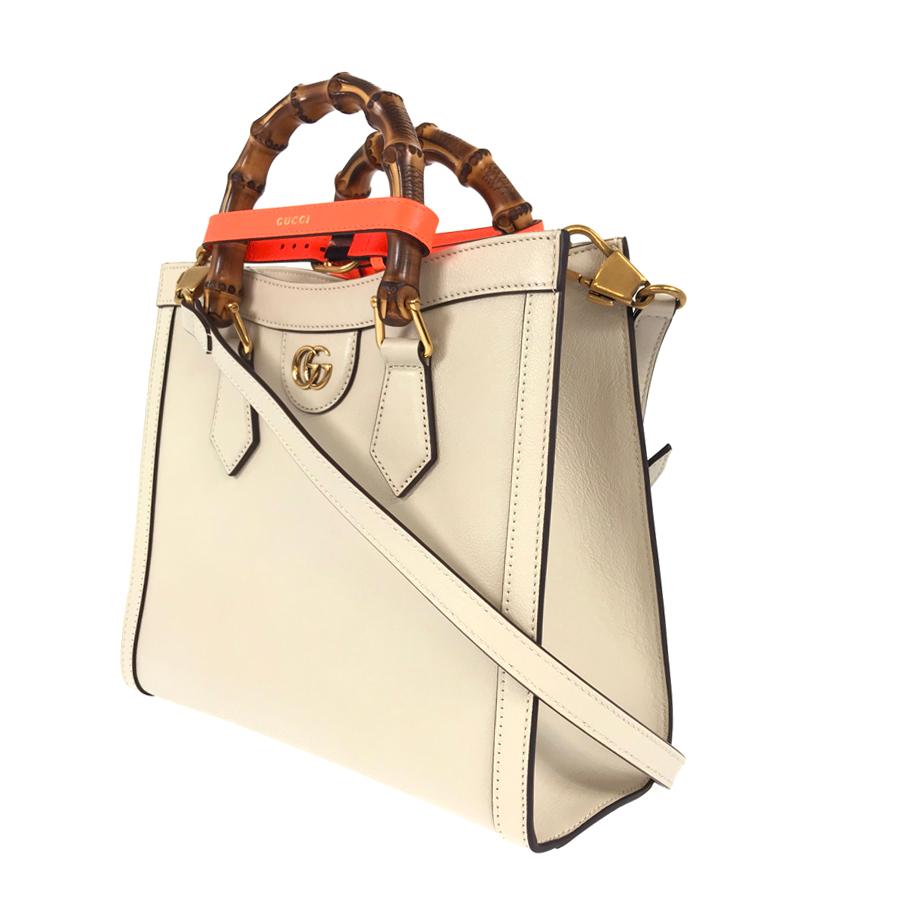 グッチ ダイアナ スモール トートバッグ バンブー 2WAY ショルダー