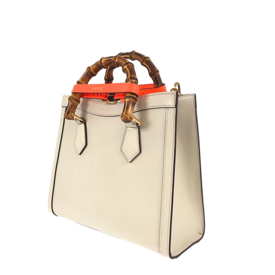 グッチ ダイアナ スモール トートバッグ バンブー 2WAY ショルダー