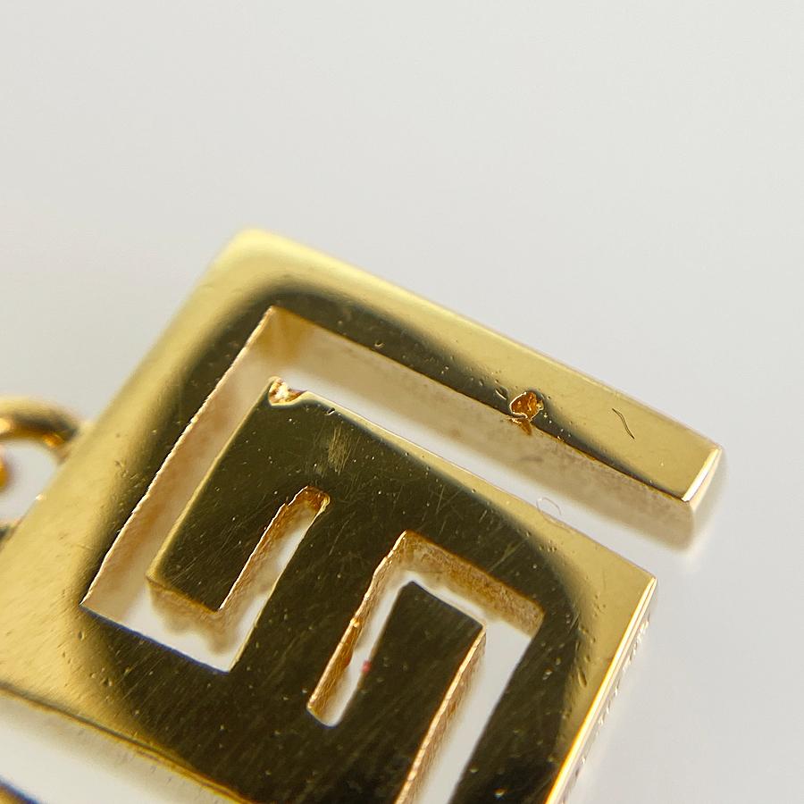 FENDI（フェンディ） ピアス GP ラインストーン ftj【中古