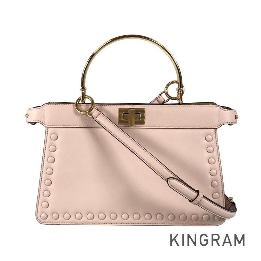 FENDI アイシーユー ピーカブー イーストウエスト ピンク 2WAY