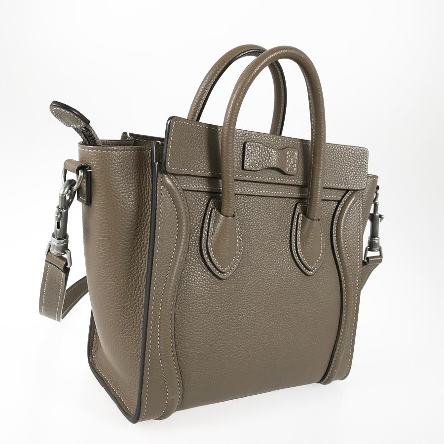 CELINE（セリーヌ） ラゲージ ナノショッパー 189243DRU.09SO