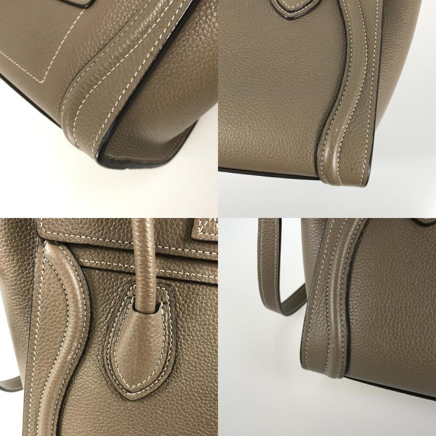 CELINE（セリーヌ） ラゲージ ナノショッパー 189243DRU.09SO